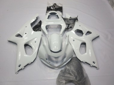 00-02 Glänzend Weiß GSXR 1000 Motorrad Verkleidung
