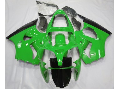 00-02 Glänzend Grün & Schwarz ZX6R Motorrad Verkleidung