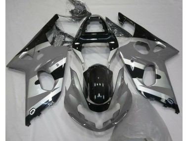 00-02 Grau-Silber OEM-Stil GSXR 1000 Motorrad Verkleidung