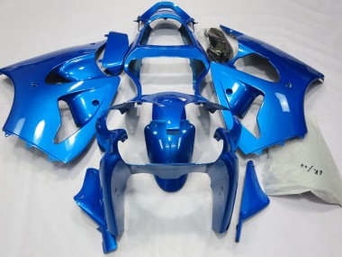 00-02 Leuchtendes Blau ZX6R Motorrad Verkleidung