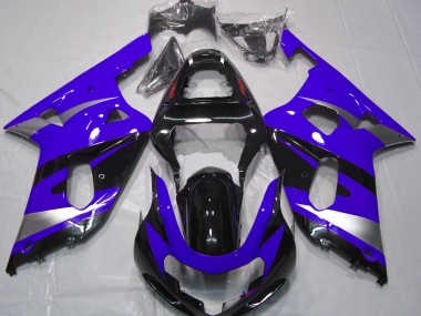 01-03 Blau OEM Stil GSXR 600-750 Motorrad Verkleidung