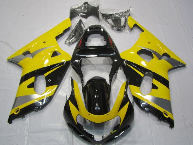 01-03 Gelb OEM Stil GSXR 600-750 Motorrad Verkleidung 01-03 Gelb OEM Stil GSXR 600-750 Motorrad Verkleidung