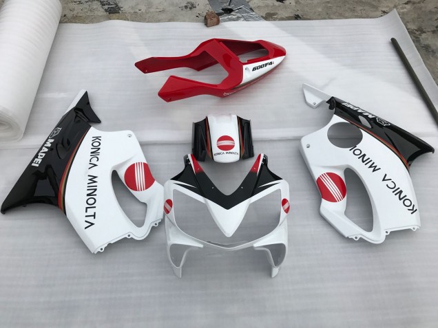 01-03 Konica Minolta Design CBR600 F4i Motorrad Verkleidung 01-03 Konica Minolta Design CBR600 F4i Motorrad Verkleidung