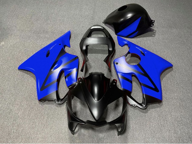 01-03 Matt Schwarz & Blau CBR600 F4i Motorrad Verkleidung 01-03 Matt Schwarz & Blau CBR600 F4i Motorrad Verkleidung