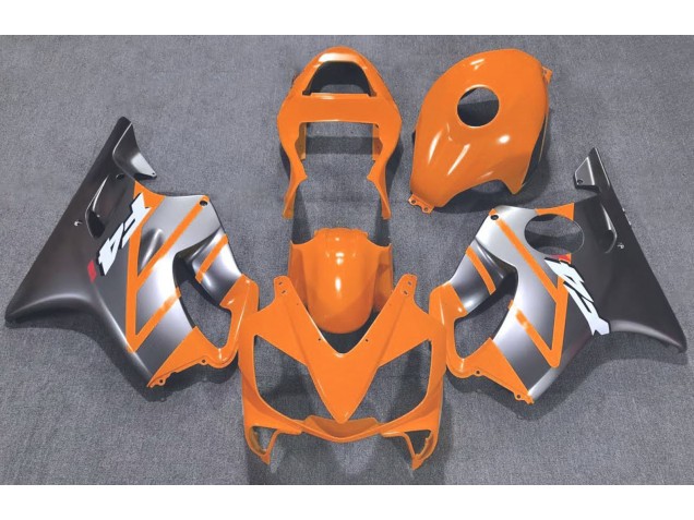 01-03 Orange & Matt Silber CBR600 F4i Motorrad Verkleidung 01-03 Orange & Matt Silber CBR600 F4i Motorrad Verkleidung