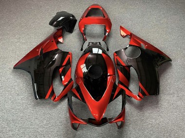 01-03 Rot Glänzend & Schwarz CBR600 F4i Motorrad Verkleidung
