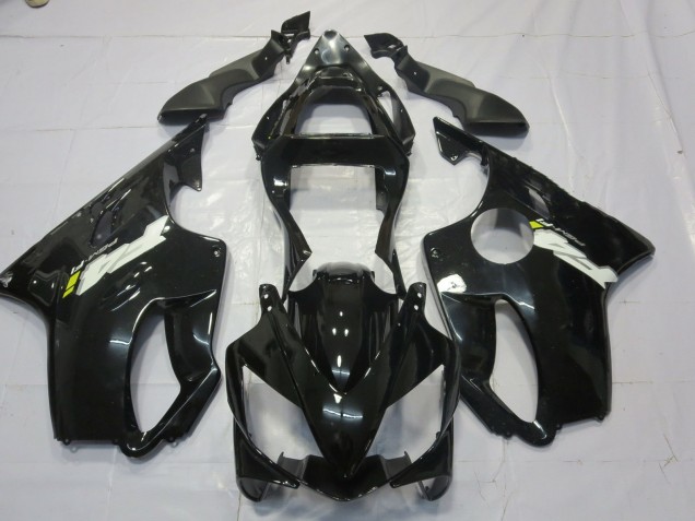 01-03 Schwarz Glänzend Mit Aufklebern CBR600 F4i Motorrad Verkleidung 01-03 Schwarz Glänzend Mit Aufklebern CBR600 F4i Motorrad Verkleidung