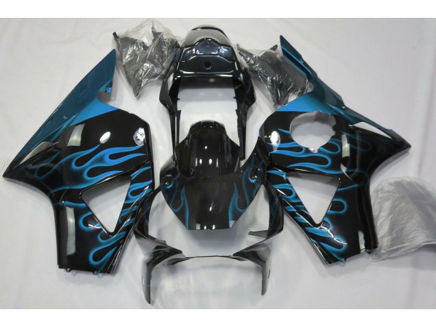 02-03 Hellblau Flamme CBR954RR Motorrad Verkleidung 02-03 Hellblau Flamme CBR954RR Motorrad Verkleidung