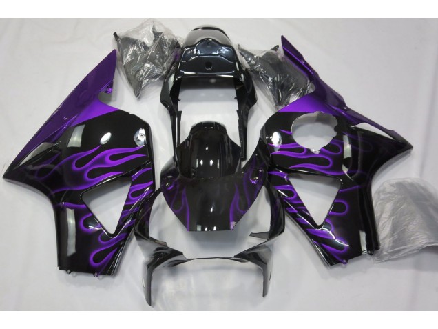 02-03 Lila Flamme CBR954RR Motorrad Verkleidung 02-03 Lila Flamme CBR954RR Motorrad Verkleidung