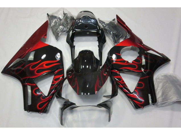 02-03 Rot Flamme CBR954RR Motorrad Verkleidung 02-03 Rot Flamme CBR954RR Motorrad Verkleidung