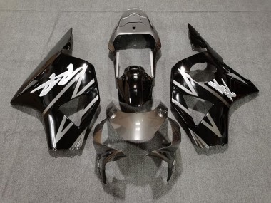 02-03 Silber Glänzend & Schwarz CBR954RR Motorrad Verkleidung