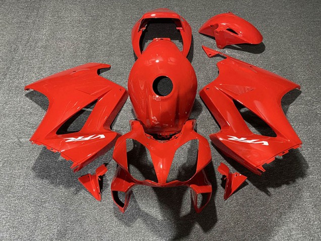 02-12 Rot Glänzend VFR800 Motorrad Verkleidung 02-12 Rot Glänzend VFR800 Motorrad Verkleidung