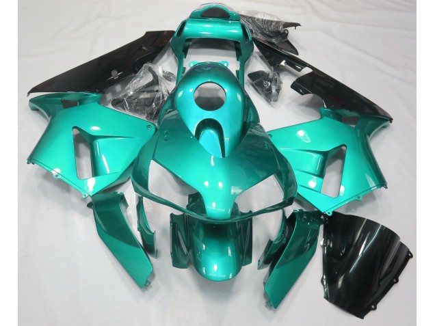03-04 Blaugrün Schlicht CBR600RR Motorrad Verkleidung 03-04 Blaugrün Schlicht CBR600RR Motorrad Verkleidung