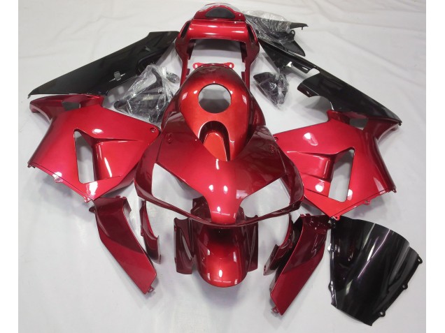 03-04 Candy Red Plain CBR600RR Motorrad Verkleidung 03-04 Candy Red Plain CBR600RR Motorrad Verkleidung
