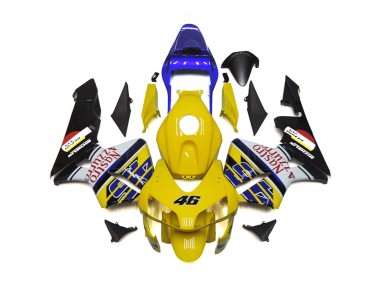 03-04 Gelb Nastro Azzurro 46 CBR600RR Motorrad Verkleidung