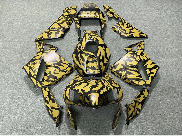 03-04 Gelb Tarnung CBR600RR Motorrad Verkleidung 03-04 Gelb Tarnung CBR600RR Motorrad Verkleidung