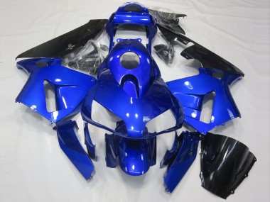 03-04 Glänzend Blau & Schwarz CBR600RR Motorrad Verkleidung