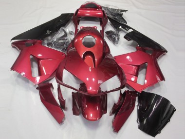 03-04 Glänzend Candy Red CBR600RR Motorrad Verkleidung