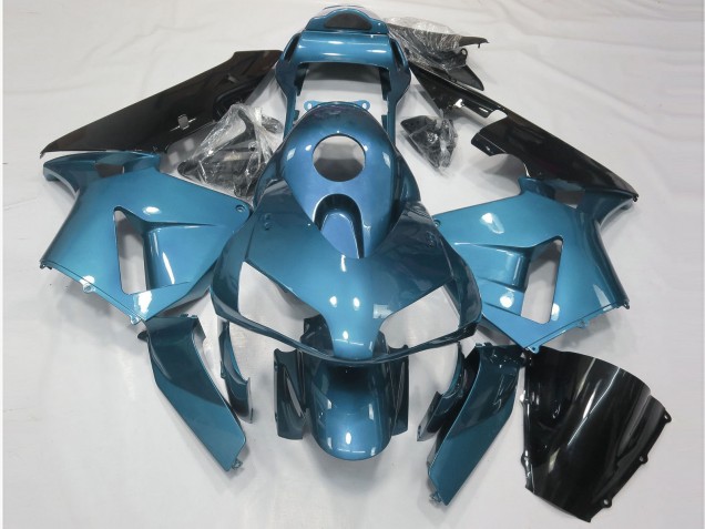 03-04 Glänzend Hellblau CBR600RR Motorrad Verkleidung 03-04 Glänzend Hellblau CBR600RR Motorrad Verkleidung