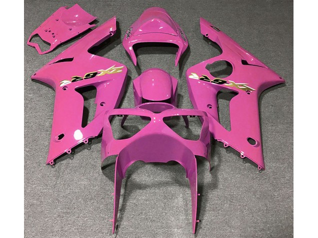 03-04 Glanzrosa ZX6R Motorrad Verkleidung 03-04 Glanzrosa ZX6R Motorrad Verkleidung