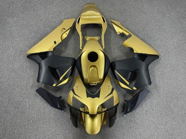 03-04 Gold & Matt Schwarz CBR600RR Motorrad Verkleidung