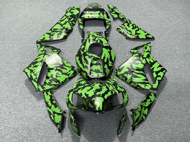 03-04 Grün Tarnung CBR600RR Motorrad Verkleidung 03-04 Grün Tarnung CBR600RR Motorrad Verkleidung