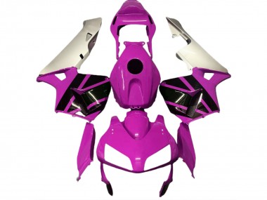 03-04 Hot Pink & Matt Silber CBR600RR Motorrad Verkleidung