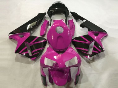 03-04 Hot Pink & Schwarz Glänzend CBR600RR Motorrad Verkleidung