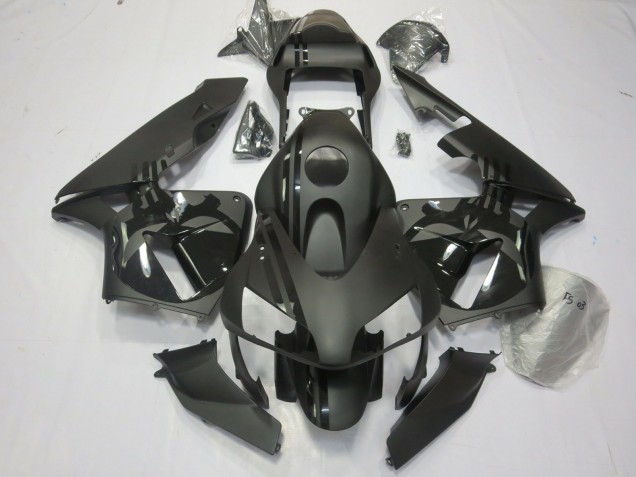 03-04 Matt Schwarz CBR600RR Motorrad Verkleidung 03-04 Matt Schwarz CBR600RR Motorrad Verkleidung