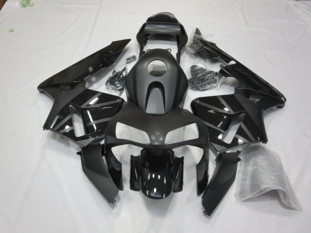 03-04 Matt Schwarz / Glanz CBR600RR Motorrad Verkleidung