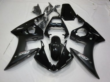 03-04 Matt Schwarz R6 Motorrad Verkleidung