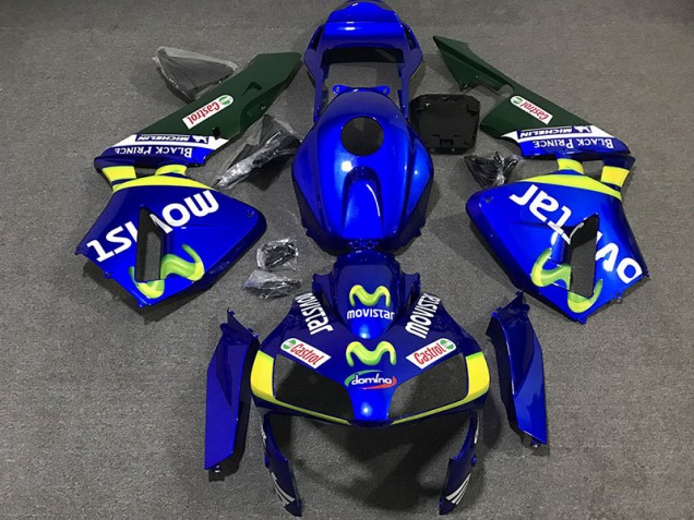 03-04 Movistar CBR600RR Motorrad Verkleidung 03-04 Movistar CBR600RR Motorrad Verkleidung