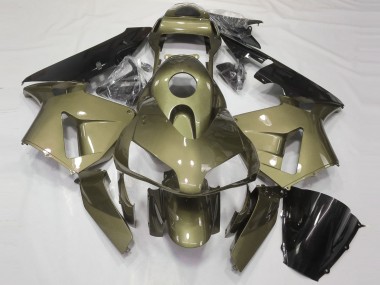 03-04 Oliv Glänzend CBR600RR Motorrad Verkleidung