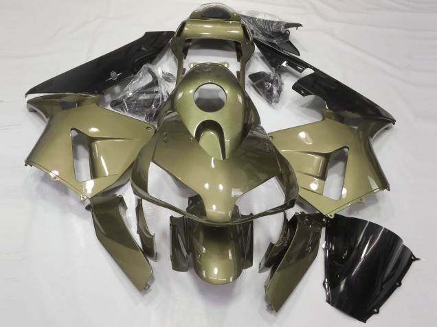 03-04 Oliv Glänzend CBR600RR Motorrad Verkleidung 03-04 Oliv Glänzend CBR600RR Motorrad Verkleidung