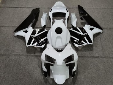 03-04 Perlweiß & Schwarz CBR600RR Motorrad Verkleidung