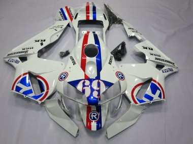 03-04 Repsol 69 CBR600RR Motorrad Verkleidung