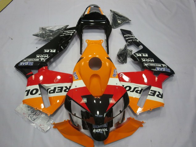 03-04 Repsol Klassischer Stil CBR600RR Motorrad Verkleidung 03-04 Repsol Klassischer Stil CBR600RR Motorrad Verkleidung