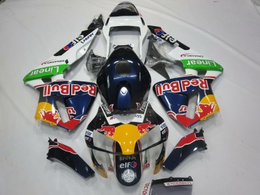 03-04 Rot Bull-Design CBR600RR Motorrad Verkleidung