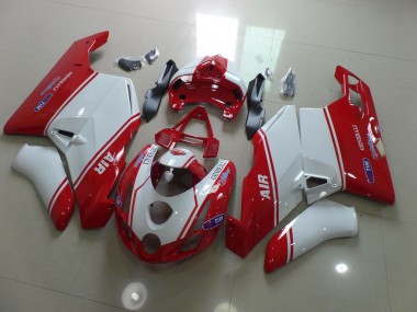 03-04 Rot & Weiß Ducati 749 999 Motorrad Verkleidung