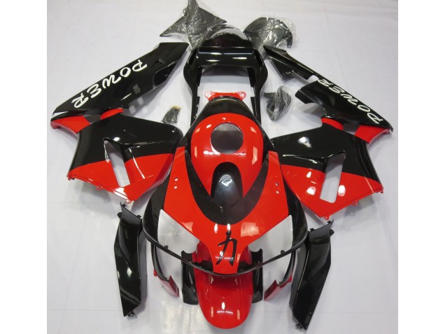 03-04 Rot Glänzend Power-Design CBR600RR Motorrad Verkleidung 03-04 Rot Glänzend Power-Design CBR600RR Motorrad Verkleidung