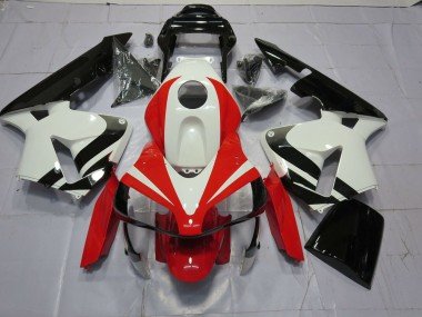 03-04 Weiß Rot & Schwarz OEM CBR600RR Motorrad Verkleidung