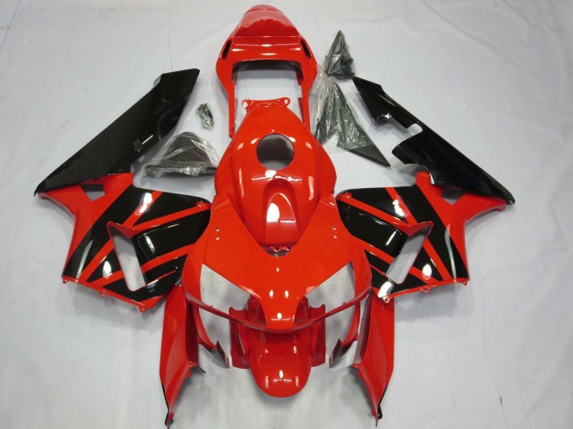 03-04 Rot Schwarz OEM-Stile CBR600RR Motorrad Verkleidung 03-04 Rot Schwarz OEM-Stile CBR600RR Motorrad Verkleidung