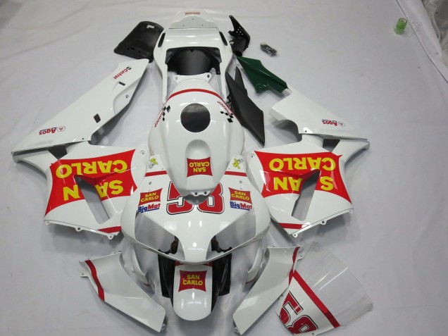 03-04 San Carlo 58 CBR600RR Motorrad Verkleidung