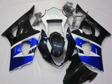 03-04 Schwarz Blau & Weiß GSXR 1000 Motorrad Verkleidung