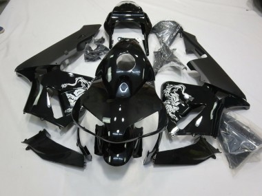 03-04 Schwarz Glänzend Sonderdesign CBR600RR Motorrad Verkleidung