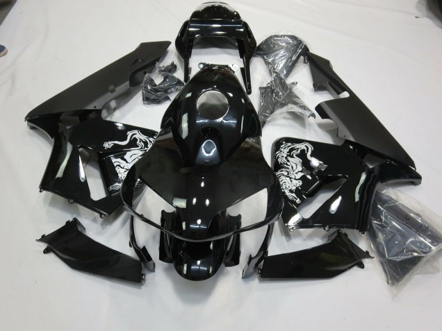 03-04 Schwarz Glänzend Sonderdesign CBR600RR Motorrad Verkleidung