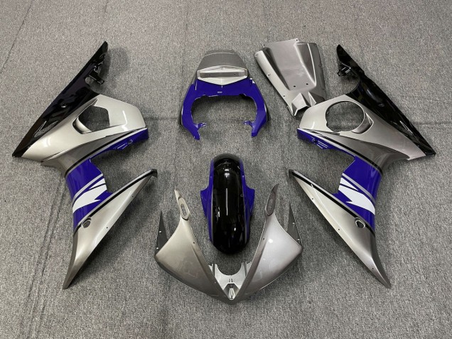 03-04 Silber & Lilastil R6 Motorrad Verkleidung 03-04 Silber & Lilastil R6 Motorrad Verkleidung