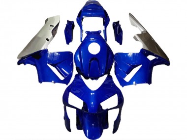 03-04 Tiefes Blau & Silber CBR600RR Motorrad Verkleidung