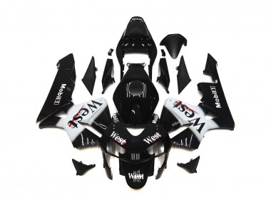 03-04 West Mobil 1 CBR600RR Motorrad Verkleidung