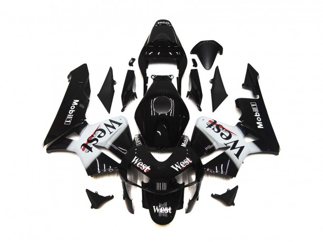 03-04 West Mobil 1 CBR600RR Motorrad Verkleidung 03-04 West Mobil 1 CBR600RR Motorrad Verkleidung